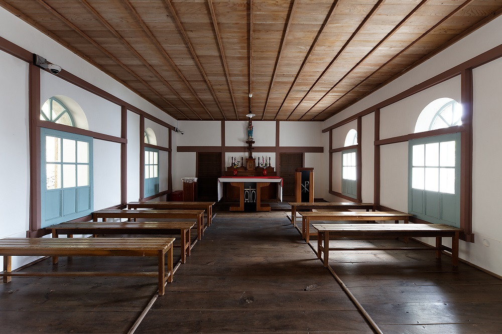 08_大野教会堂の内観_日暮雄一撮影