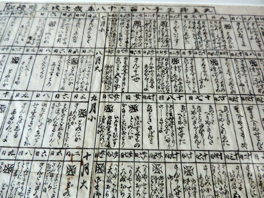 01_日本初の石版印刷はド・ロ神父が刷った教会暦