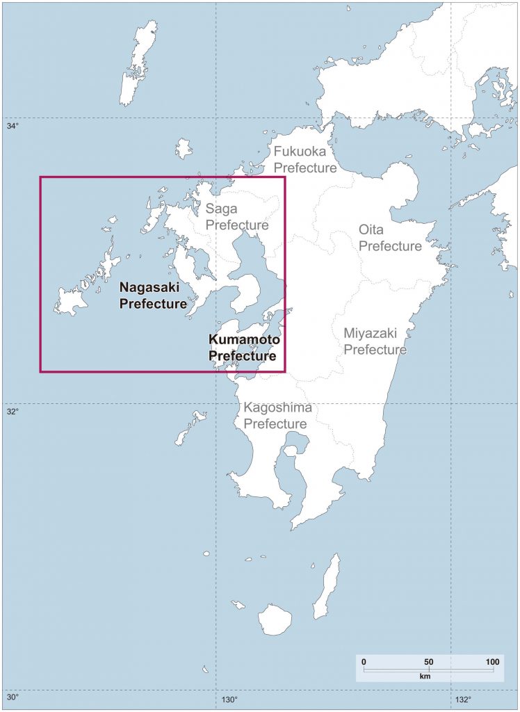 Kyushu Map